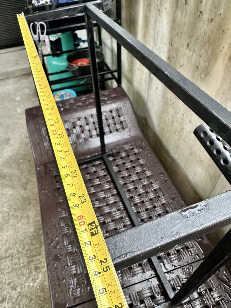 Big Thick Quality Metal Refrigerator or Washing Machine Stand/ Rack (Category: Shelves, Cabinets & Racks) located in Pasay City. Submitted by mgalv (Listing ID 1462262421, Image 3). Description: Used but handled well, no dents and hindi nauga. This is big size..