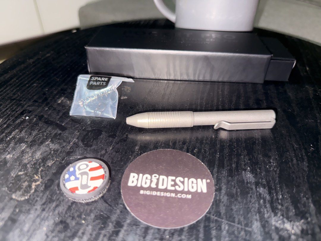 Bigidesign USA Pocket Pro Stonewashed Titanium (Category: Stationery & School Supplies) located in Santo Tomas. Submitted by kengermino (Listing ID 1462337461, Image 3). Description: Like new condition. Never carried. RFS: Purchased on a whim. Changed of gear preference Prices is negotiable. Item located at Sto Tomas Batangas Shipping thru LBC and Jnt. Fee co Buyer.