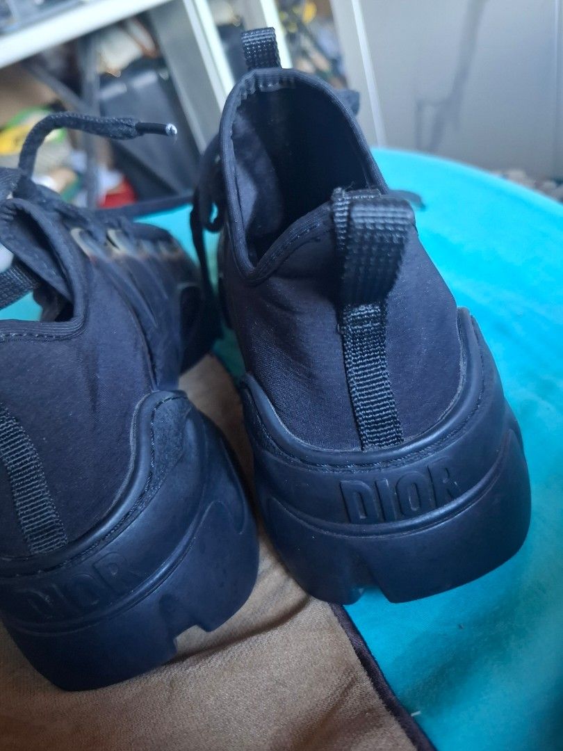Black Dior Sneakers (Category: Sneakers) located in Marikina City. Submitted by bags21.ph (Listing ID 1462437883, Image 1). Description: - Authentic Black Dior Sneakers - Stylish Lace-up Design - Chunky Sole for Comfort and Trend - Visible Dior Logo on Side and Heel - Perfect for Casual Outings - Selling as they are no longer needed.