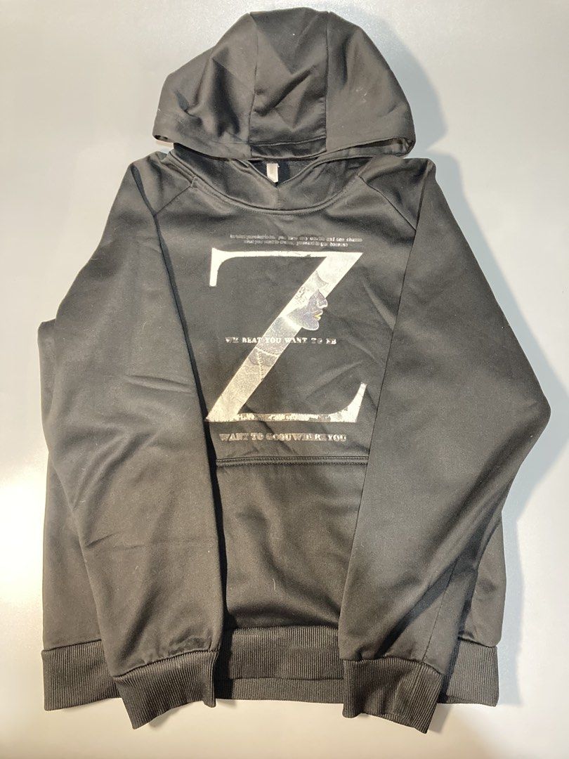 Black hoodie jacket (Category: Hoodies) located in Manila. Submitted by prelovedstoreforyou (Listing ID 1462392424, Image 1). Description: .