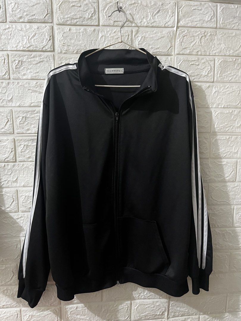 Black Jacket Adi inspired (Category: Coats, Jackets and Outerwear) located in Quezon City. Submitted by jokat (Listing ID 1462279202, Image 1). Description: L-XL.