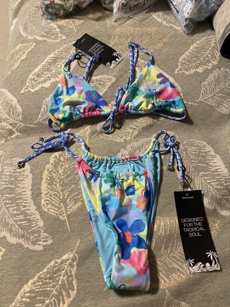 Blackbough bikini set (Category: Bikinis & Swimsuits) located in Iloilo. Submitted by tttkhk (Listing ID 1462412495, Image 2). Description: Top size medium Bottom size small .