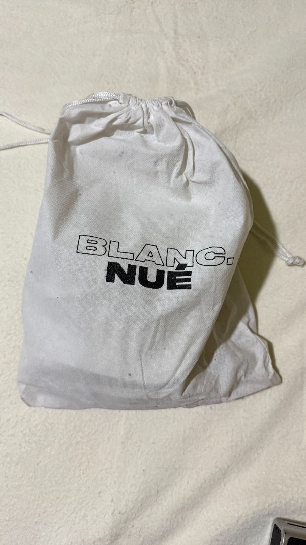 BLANC NUE White Crossbody Bag with Extra Straps (Category: Sling Bags) located in Balanga. Submitted by jayfinds013 (Listing ID 1462325979, Image 3). Description: - White Leather BLANC. NUE. crossbody bag - Includes original dust bag - Comes with a white rope strap and a black leather strap (White rope strap perfect for summer outfit) - Adjustable strap on the bag itself - Small and compact, perfect for essentials - Minimalist design - Delivery s