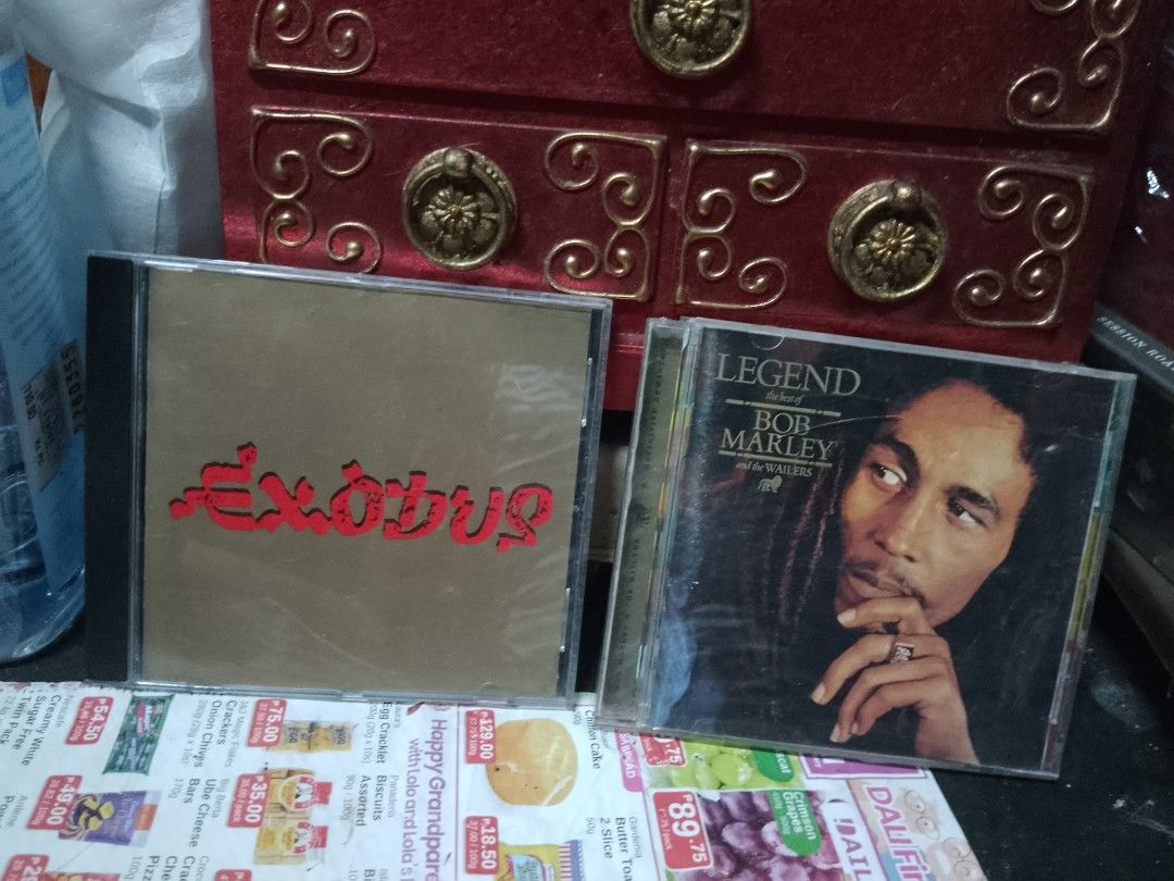 Bob Marley & The Wailers CDs (Category: CDs & DVDs) located in Quezon City. Submitted by akosiluna44 (Listing ID 1462417390, Image 1). Description: Bob Marley CDs *Exodus (Bob Marley and the Wailers) - 1200 *Bob Marley Legend - 950 (issue has previous owners name written on inlay card) location - Quezon City #exodus #bobmarley #bobmarleyandthewailers #bobmarleycd #legend.