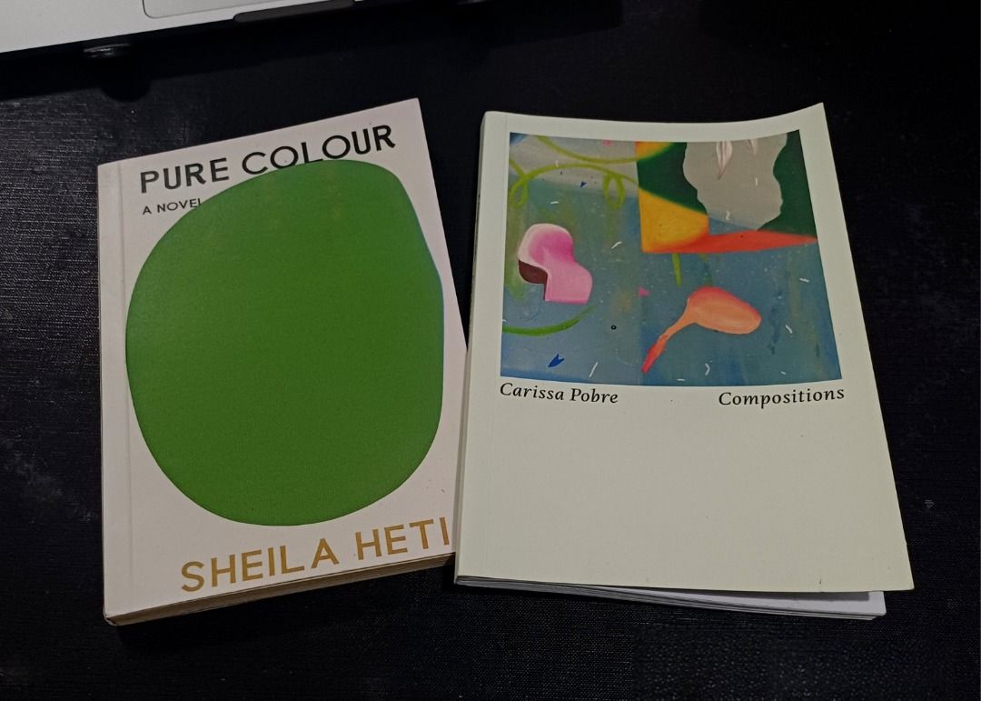 Book Bundle about Art and Music (Category: Storybooks) located in Cavite. Submitted by sisturstidytreasures (Listing ID 1462417885, Image 1). Description: - Local literature with one freebie art book - 'Compositions': Features stunning abstract art (bought from EVERYTHING'S FINE) - 'Pure Colour': A novel exploring themes of creation and existence. - Ideal for lovers of art and literature. - A great addition to any collection..