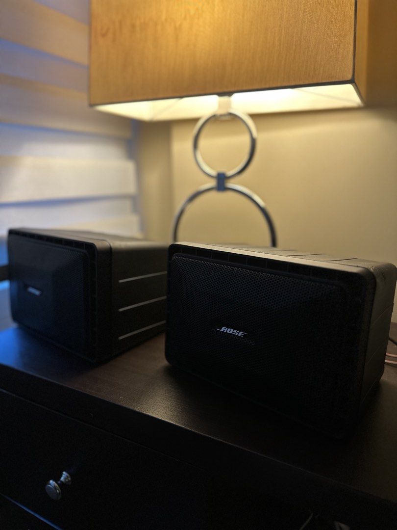 Bose Roommate II Powered Speaker (Category: Soundbars, Speakers & Amplifiers) located in Makati City. Submitted by 76477 (Listing ID 1462352926, Image 2). Description: - Bose Roommate II powered speaker - Color: Black - Compact design - Wired connection - Ideal for small audio setups or desktop speakers - Tested and confirmed working Selling my preloved bose roommate 2. Superb sound quality with deep bass. MADE IN USA. Awesome build quality. Cond