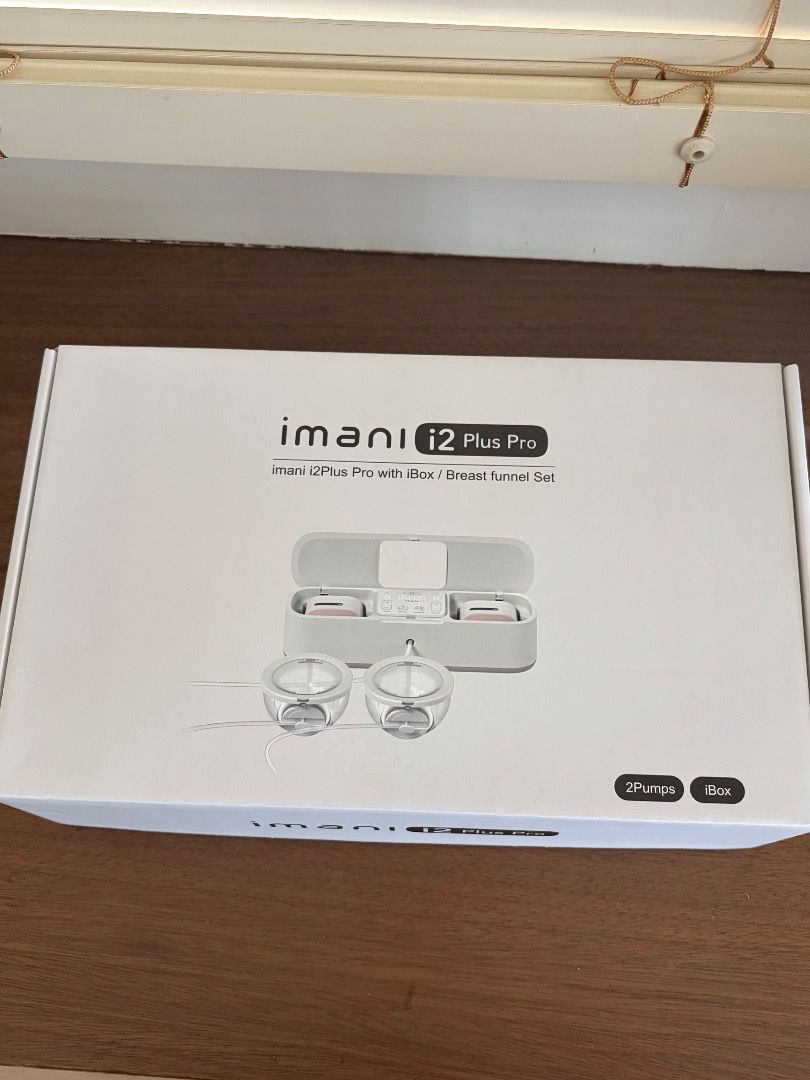 IMANI i2 Pro with iBox BREAST PUMP (Category: Breastfeeding & Bottle Feeding) located in Quezon City. Submitted by aya.pnlgi (Listing ID 1462339728, Image 2). Description: 🍼 FOR SALE: Imani i2 Plus Pro with iBox Breast Pump 💰 Selling for ₱10,000 Selling my Imani i2 Plus Pro 💕 Bought from Edamama on Dec. 26, 2025 and used until around June 2026, approximately 2–3x/day. ✨ Inclusions: • Imani i2 Plus Pro pump set • Hands-free cups & pump accessor