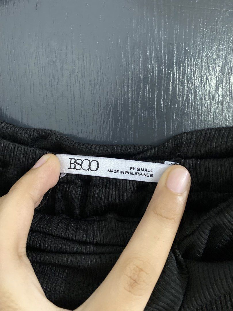 BSCO Valerie Flowy Dress (Category: Dresses) located in Manila. Submitted by cieedeclutters (Listing ID 1462339557, Image 3). Description: Color: Black Size: Small Used Once.