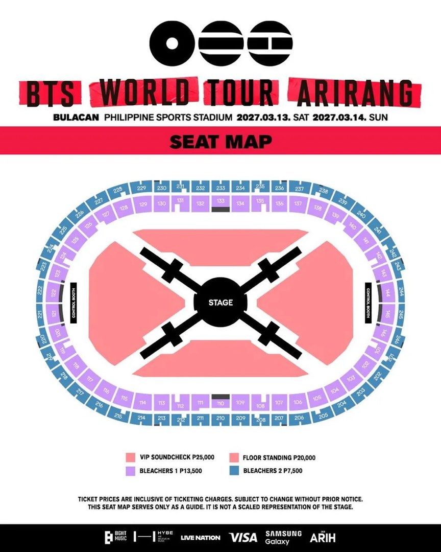 BTS BULACAN Bleachers 2 Ticket (Category: Announcements) located in Las Pinas. Submitted by wintersonatash (Listing ID 1462427890, Image 1). Description: POSTING FOR A FRIEND ❗️ Interest Check Selling: BTS Bleachers 2 (1 qty only) — Day 3! — Bought with TPA and army membership hence the price — Will be entering the venue together & TM acc surrender RFS: Will prio attending D2! .