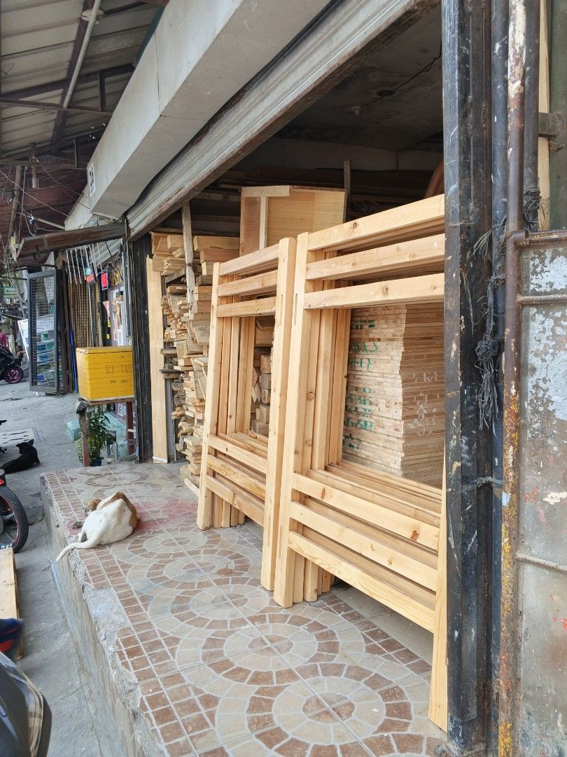 bulk double deck (Category: Bed Frames & Mattresses) located in Manila. Submitted by rhoda_81 (Listing ID 1462327294, Image 2). Description: BULD ORDER MADE TO ORDER PINEWOOD ,PLYBOARD Single double deck price 6,500k natural varnish any paint request color are available add ✔100℅ Quality asemble ✔Free delivery On Selected Areas ✔Open for Cuztomized design/size ✔May loffbed/daybed/Chair/table/kitchen cabinet are accepted please contact rhoda wood 