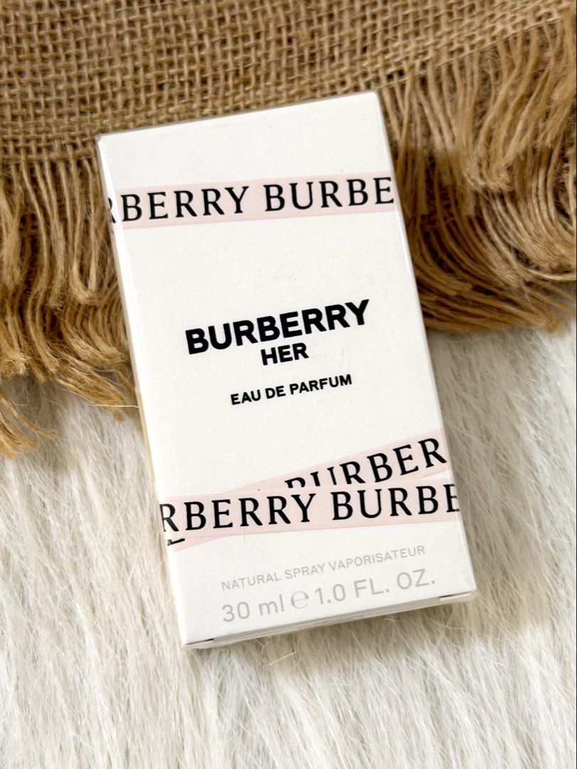 BURBERRY HER EDP 30ML (Category: Fragrance & Deodorants) located in Quezon City. Submitted by girlboss_mnl (Listing ID 1462424536, Image 1). Description: BRANDNEW | ONHAND 30ML .
