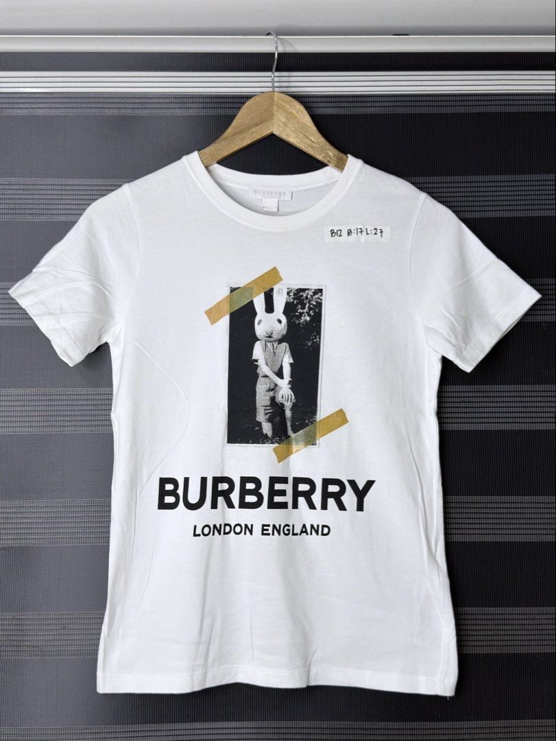 BURBERRY TSHIRT BUNNY (B12) (Category: Shirts) located in Bulacan. Submitted by nicolaiscloset (Listing ID 1462424202, Image 1). Description: .
