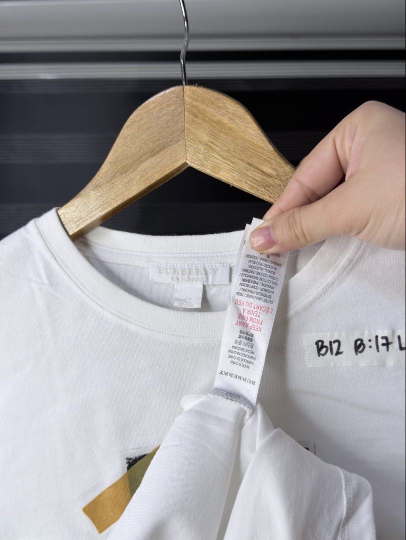 BURBERRY TSHIRT BUNNY (B12) (Category: Shirts) located in Bulacan. Submitted by nicolaiscloset (Listing ID 1462424202, Image 3). Description: .