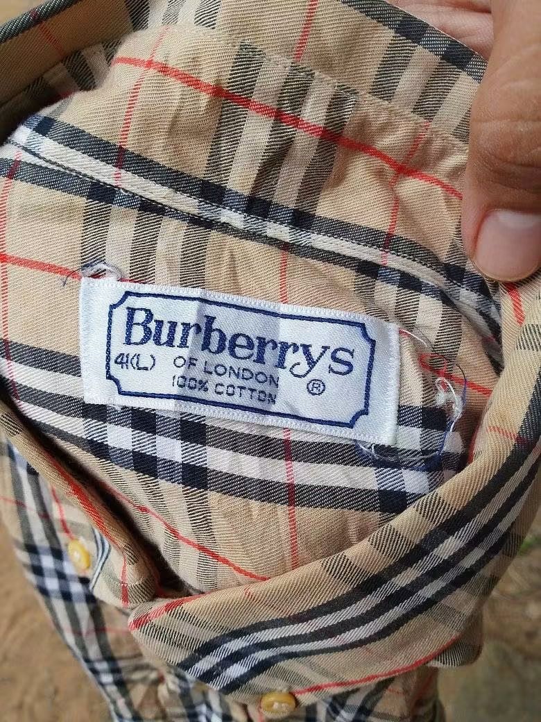 Burberry Vintage Plaid Polo (Category: Activewear) located in Manila. Submitted by thrift_marvs (Listing ID 1462424956, Image 2). Description: Burberry Vintage Plaid Polo Excellent Condition Dimension 24/30 No Issue Authentic 2499 free shipping.