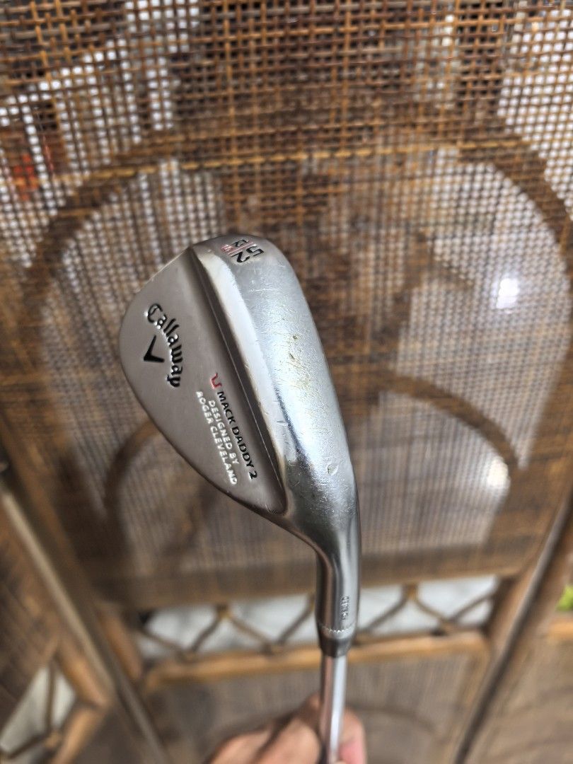 Callaway wedge (Category: Golf) located in Caloocan City. Submitted by ace2729 (Listing ID 1462384282, Image 2). Description: CALLAWAY MACK DADDY 2 WEDGE 52°- 12 bounce VERY GOOD CONDITION 💸 2,800 LOCATION: PUNTURIN VALENZUELA WE SHIP NATIONWIDE SF BUYER'S EXPENSE .