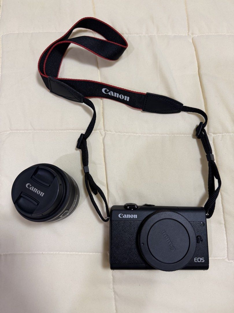 Canon EOS M200 Mirrorless Camera with Lens (Category: Cameras) located in Paranaque City. Submitted by kimgcham (Listing ID 1462385193, Image 2). Description: - Canon EOS M50 Mirrorless Camera Body - Canon Lens Included - Original Canon Strap - Original Lens Cap - Ideal for Photography & Videography - Perfect for Travel & Adventures.