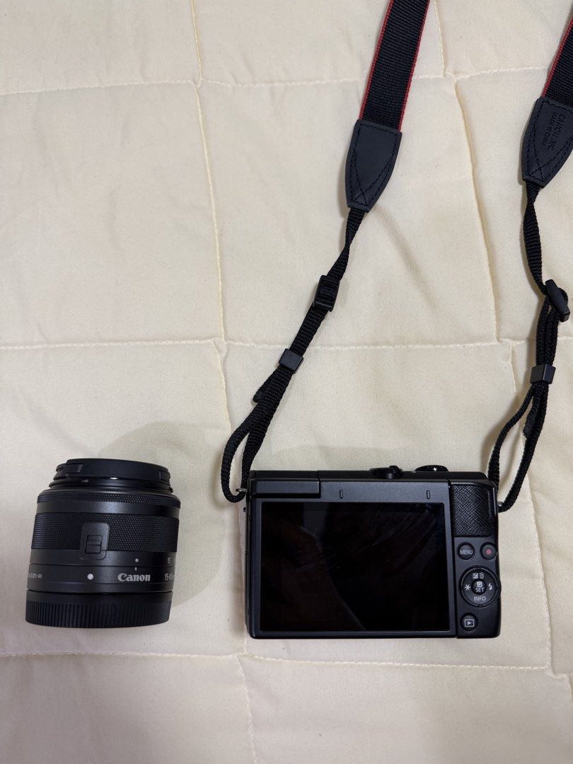 Canon EOS M200 Mirrorless Camera with Lens (Category: Cameras) located in Paranaque City. Submitted by kimgcham (Listing ID 1462385193, Image 3). Description: - Canon EOS M50 Mirrorless Camera Body - Canon Lens Included - Original Canon Strap - Original Lens Cap - Ideal for Photography & Videography - Perfect for Travel & Adventures.