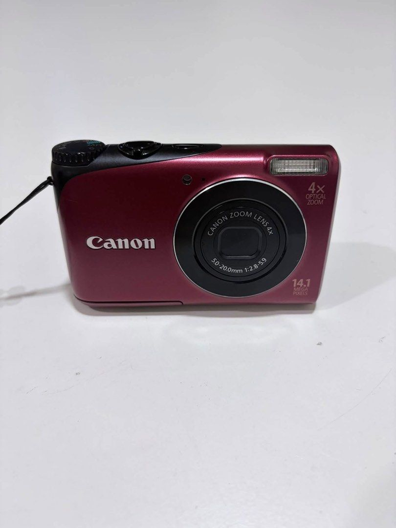 Canon PowerShot A2200 (Category: Cameras) located in Manila. Submitted by pixora.cams (Listing ID 1462439378, Image 2). Description: Canon A2200 HD [used, pre-loved] 💵: ₱ 3,800.00 ❤︎ Specs: ♡ 14.1 megapixels ♡ 4x optical zoom lens ♡ zoom in & out working ♡ flash working ♡ physical condition: n/10 ❤︎ Inclusions: ♡ unit ♡ battery ♡ universal charger ♡ camera case ❤︎ Issues: ♡ lcd burn ♡ small lens dust (noticeable in plain background) ❤︎ Mode of P