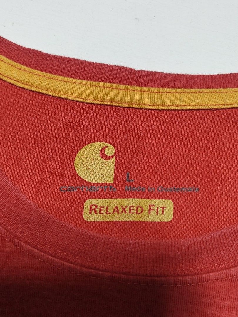 CARHARTT FORCE TSHIRT RED (Category: Tshirts & Polo Shirts ) located in Tumauini. Submitted by znernatpiece (Listing ID 1462272505, Image 3). Description: CARHARTT FORCE TSHIRT ACTUAL DIMENSIONS ON PICTURES AUTHENTIC +SF.
