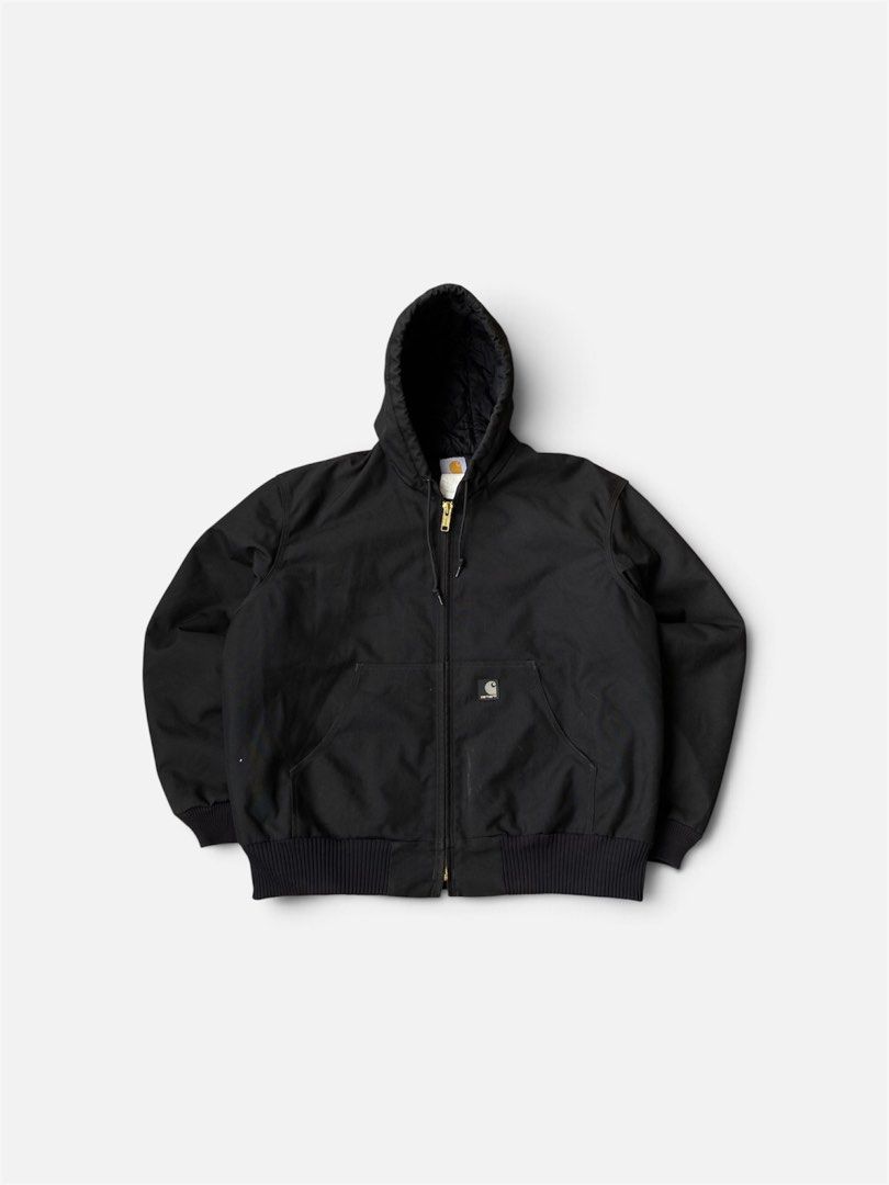Carhartt J133 BLK (Category: Coats, Jackets and Outerwear) located in Manukan. Submitted by parasathrift. (Listing ID 1462433191, Image 1). Description: Carhartt J133 BLK Active Jacket In a Crispy Condition Dimes: 28 x 28 Color rate: 9.9/10 Research nyo nalang burado na tags.