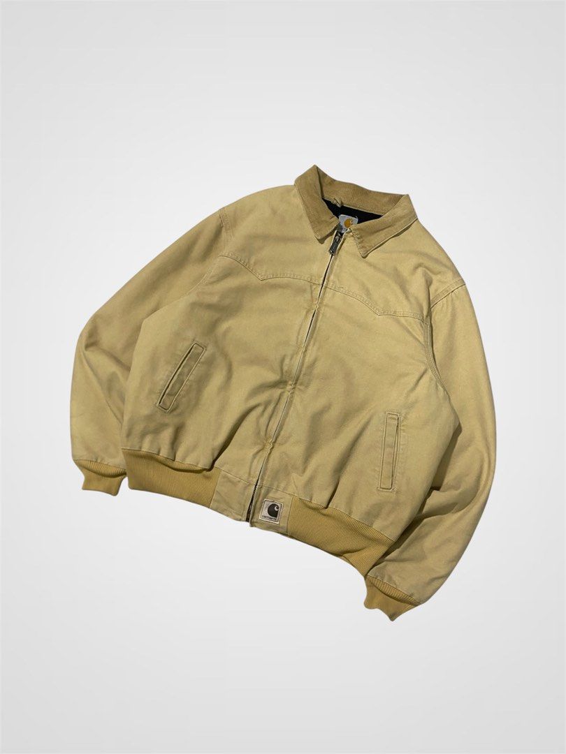 Carhartt Santa Fe (Category: Coats, Jackets and Outerwear) located in Bauang. Submitted by thriftydetrese (Listing ID 1462335754, Image 1). Description: Vintage 2003 Carhartt Santa Fe Size Large - 25x27 Expired patch, Missing washtags Excellent Condition .