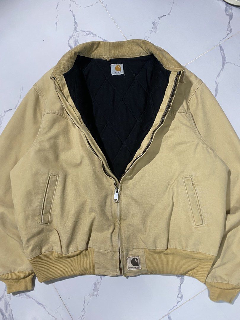 Carhartt Santa Fe (Category: Coats, Jackets and Outerwear) located in Bauang. Submitted by thriftydetrese (Listing ID 1462335754, Image 3). Description: Vintage 2003 Carhartt Santa Fe Size Large - 25x27 Expired patch, Missing washtags Excellent Condition .
