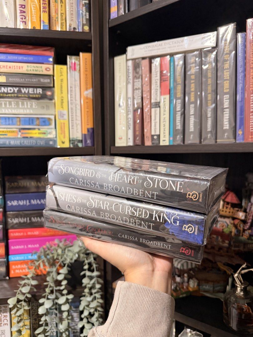 Carissa Broadbent Books (Category: Storybooks) located in Cavite. Submitted by thenextchapterbookstoreph (Listing ID 1462346788, Image 1). Description: - can be sold as a set for Php1,290 or 490 each - The Ashes & the Star-Cursed King - The Songbird & the Heart of Stone -Slaying the Vampire Conqueror - Ideal for fans of fantasy novels..