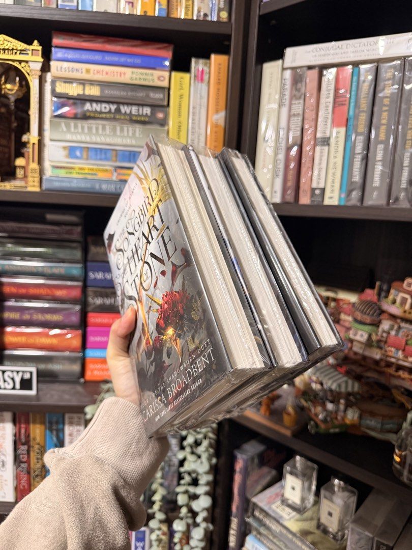Carissa Broadbent Books (Category: Storybooks) located in Cavite. Submitted by thenextchapterbookstoreph (Listing ID 1462346788, Image 2). Description: - can be sold as a set for Php1,290 or 490 each - The Ashes & the Star-Cursed King - The Songbird & the Heart of Stone -Slaying the Vampire Conqueror - Ideal for fans of fantasy novels..