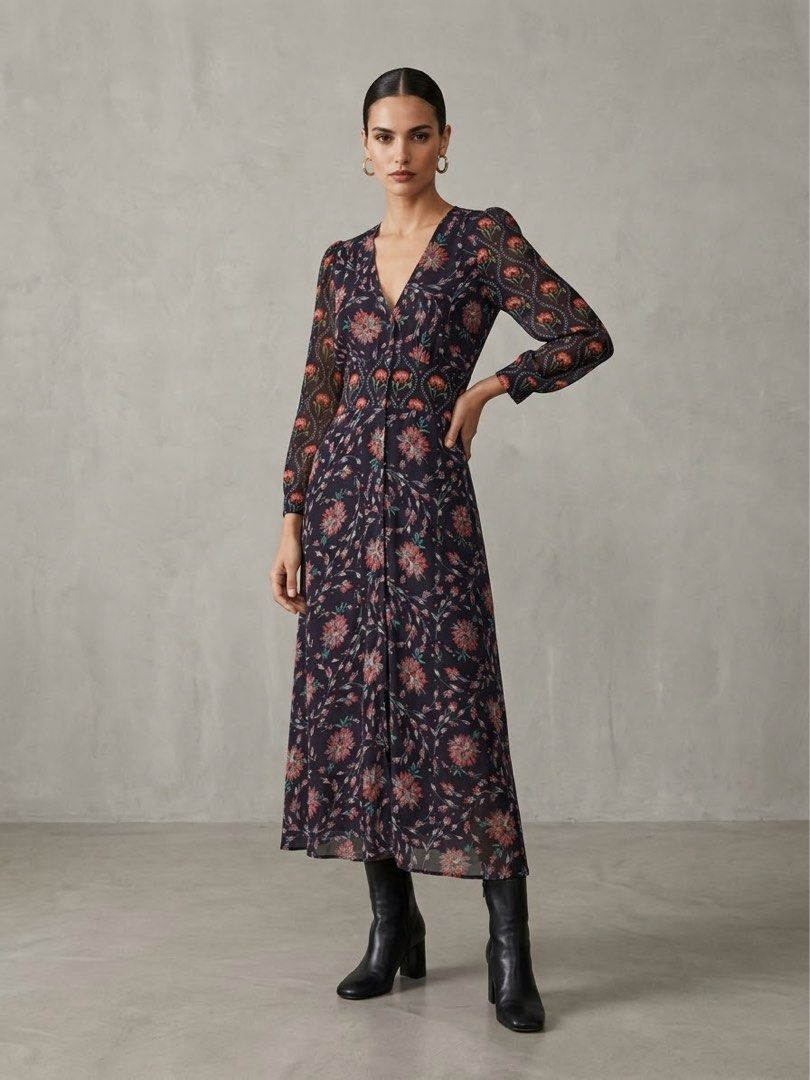 CATH KIDSTON PRINTED DRESS (Category: Dresses) located in Pasig City. Submitted by vetementsdemanila (Listing ID 1462371124, Image 1). Description: CATH KIDSTON PRINTED DRESS New without tags Size: 10 Bust: 38 inches Waist: 34 inches Length: 48 inches P1850 PLUS SHIPPING.