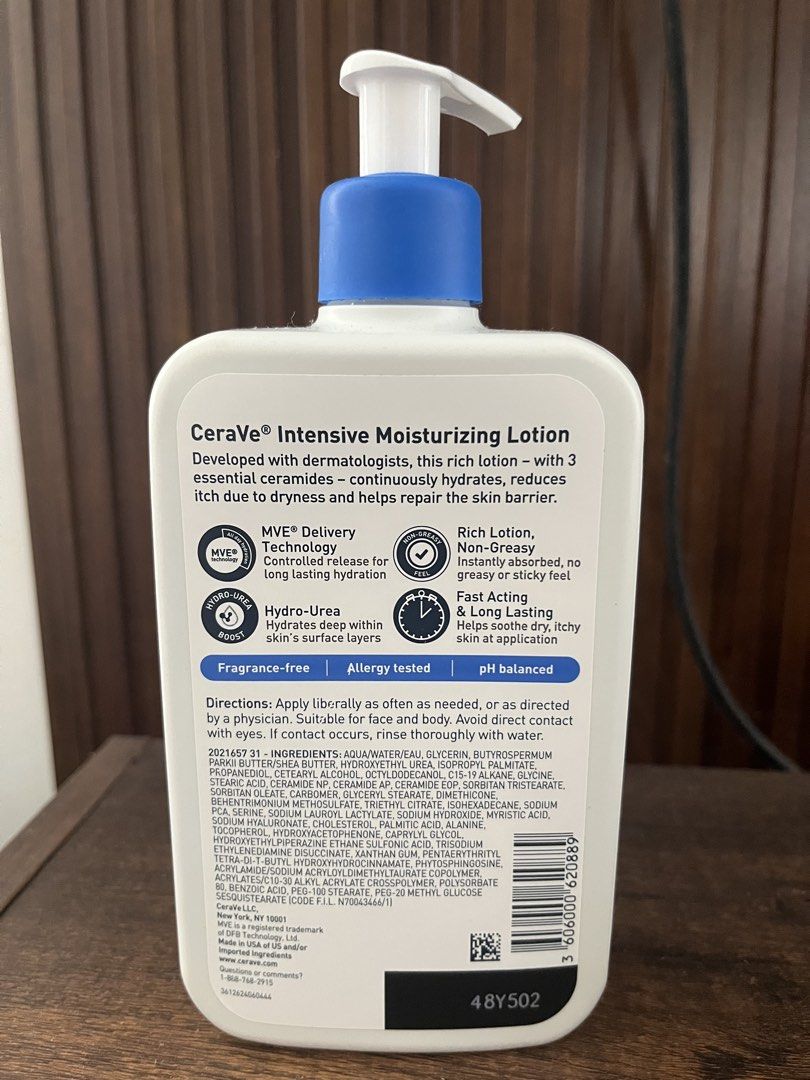 Original CeraVe Intensive Moisturizing Lotion 16 oz (Category: Body Care) located in Paranaque City. Submitted by greatfinds_25 (Listing ID 1462310424, Image 2). Description: .