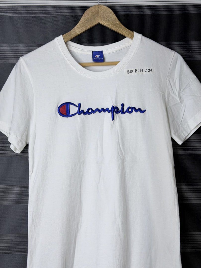 Champion Tshirt (B10) (Category: Shirts) located in Bulacan. Submitted by nicolaiscloset (Listing ID 1462424304, Image 1). Description: .