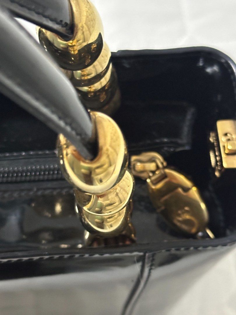 Christian Dior Malice top handle bag (Category: Luxury Bags & Wallets) located in Quezon City. Submitted by tresmarias.arc (Listing ID 1462434047, Image 3). Description: Christian Dior Malice top handle bag Rank AB, good condition.