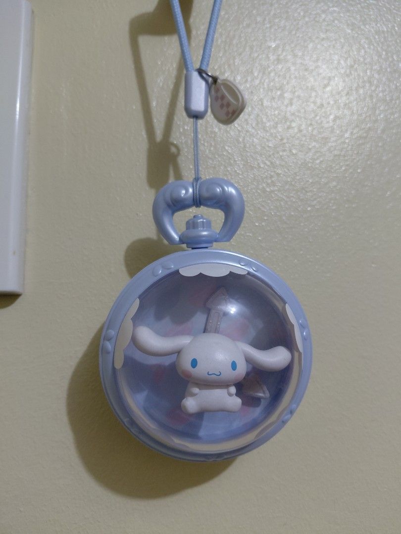 Cinnamoroll Tea Time Keychain Pop Mart Sanrio (Category: Character Goods) located in Manila. Submitted by plath-itudes (Listing ID 1462366468, Image 3). Description: - authentic sanrio cinnamoroll popmart! - free tiny cinnamoroll in yellow velour bag (authentic rin sya 🫶) rfs: need funds + decluttering.