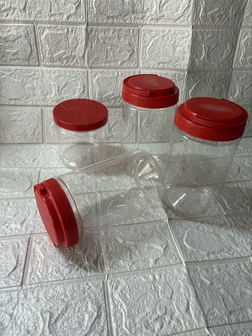 Clear plastic containers (Category: Storage Boxes & Baskets) located in Manila. Submitted by thekidshop (Listing ID 1462375777, Image 1). Description: .