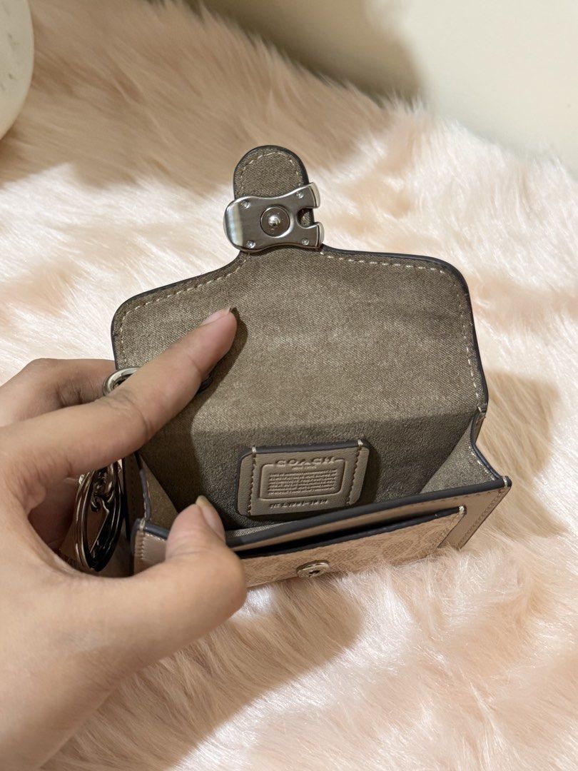 coach mini tabby bag charm (Category: Luxury Bags & Wallets) located in Manila. Submitted by prelovedfnds (Listing ID 1460372573, Image 3). Description: Authenticity Not Guaranteed .