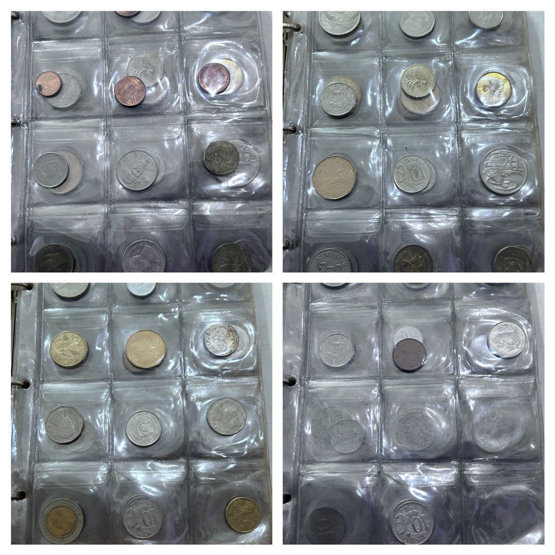 Coin Collection Album (Category: Currency) located in Makati City. Submitted by cestparfaitvintagejewelries (Listing ID 1462286811, Image 3). Description: .