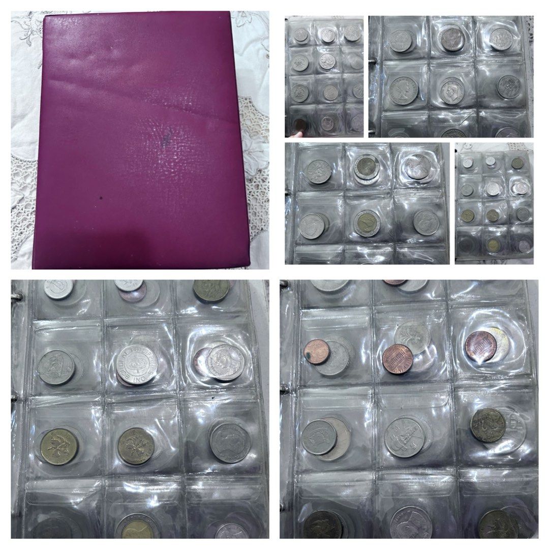 Coin Collection Album (Category: Currency) located in Makati City. Submitted by cestparfaitvintagejewelries (Listing ID 1462286811, Image 1). Description: .