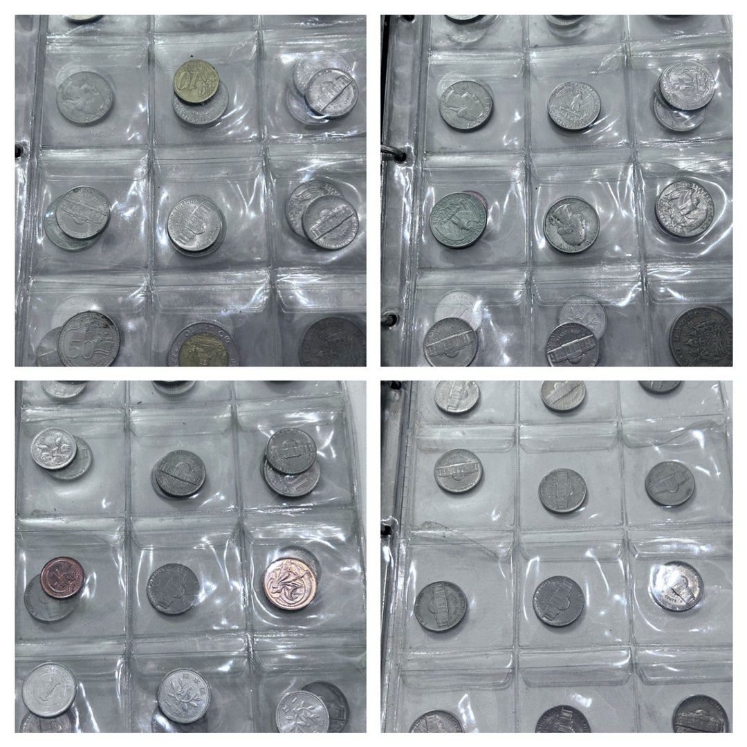 Coin Collection Album (Category: Currency) located in Makati City. Submitted by cestparfaitvintagejewelries (Listing ID 1462286811, Image 2). Description: .
