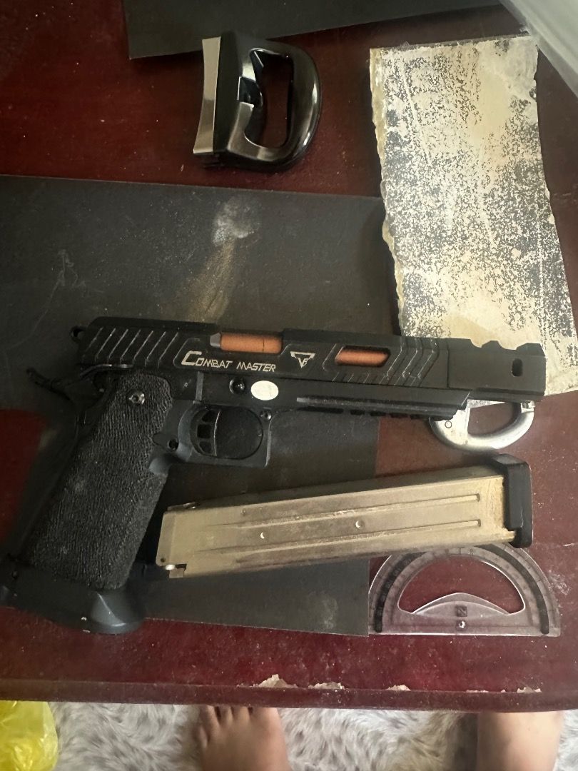 Combat Master Alpha Hi Capa Airsoft Pistol (Category: Action & Battle Toys) located in Caloocan City. Submitted by cosmicdolphin_37d143 (Listing ID 1462272242, Image 2). Description: .