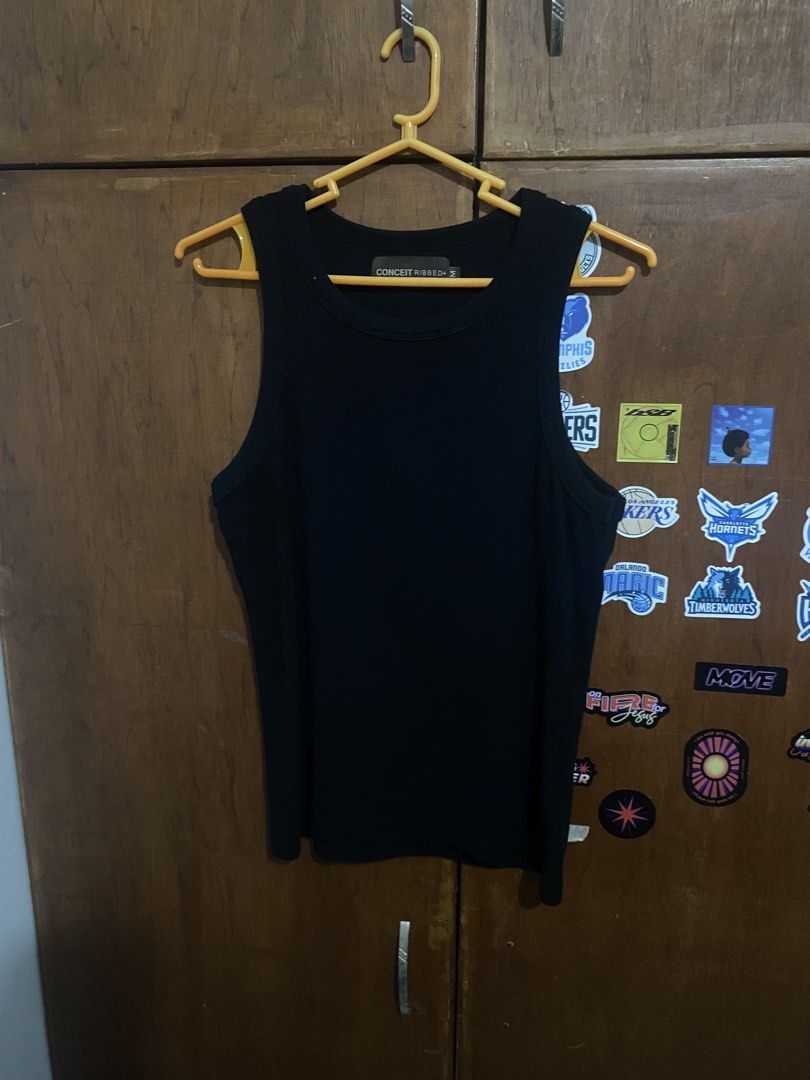 Conceit Ribbed Slim Fit Tank Top (Category: Tshirts & Polo Shirts ) located in Caloocan City. Submitted by racksblue (Listing ID 1462392896, Image 2). Description: .
