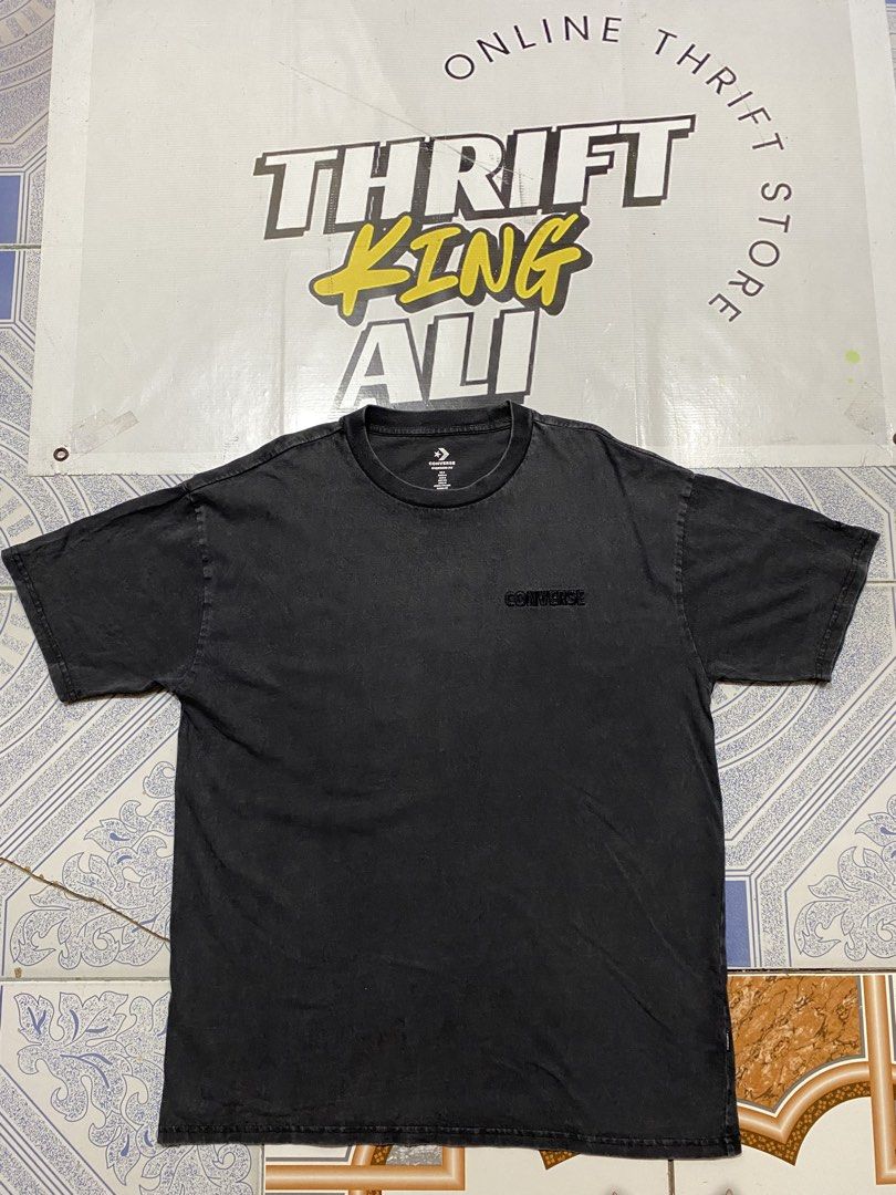 Converse Acid Wash Graphic Tee (Category: Tshirts & Polo Shirts ) located in Rosario. Submitted by thrift_king_ali (Listing ID 1462349570, Image 1). Description: Converse Large Dimes: W-23 L-29.5 no issue excellent condition 350+sf.