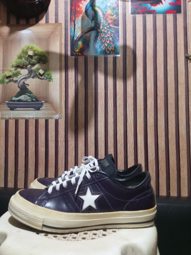 Converse One Star J Leather (Authentic) (Category: Sneakers) located in Taytay. Submitted by thrifty101.stone (Listing ID 1462423347, Image 3). Description: Converse One Star J Leather made in japan. Pm me on fb Marlou Saligumba.