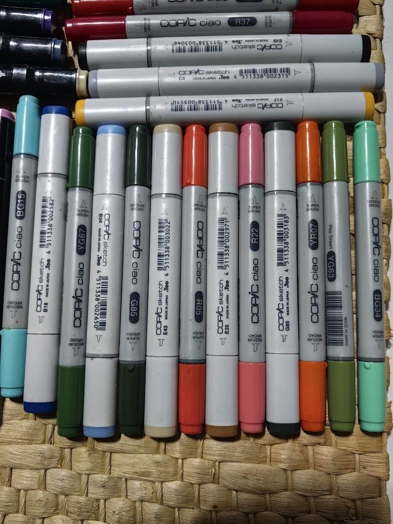 Copic pen (Category: Craft Supplies & Tools) located in Calamba. Submitted by princesspauliney. (Listing ID 1462396905, Image 3). Description: Take all Copic Mine now pay now Calamba laguna First to pay basis.