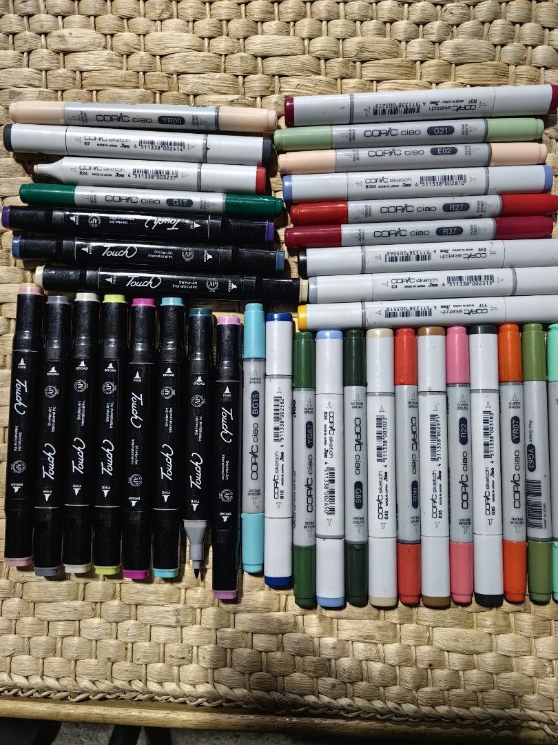 Copic pen (Category: Craft Supplies & Tools) located in Calamba. Submitted by princesspauliney. (Listing ID 1462396905, Image 1). Description: Take all Copic Mine now pay now Calamba laguna First to pay basis.