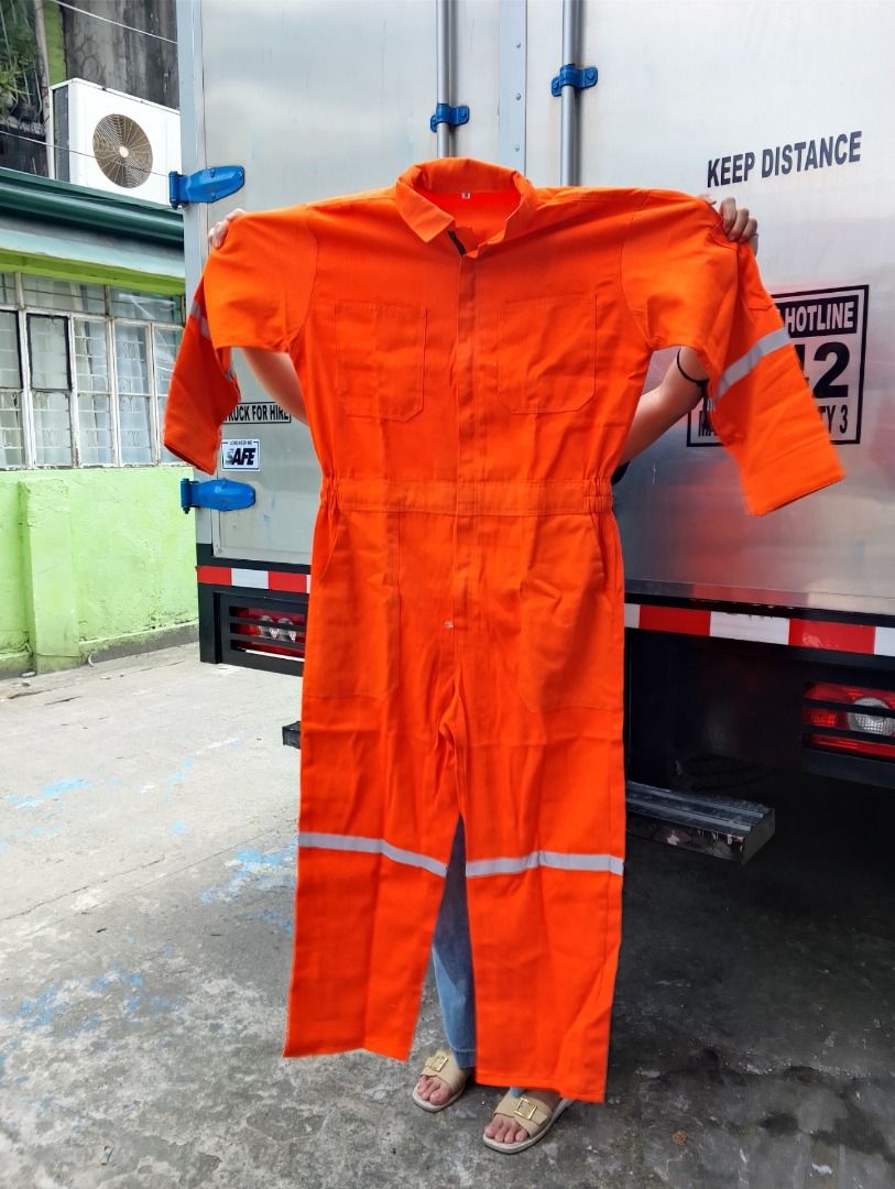 COVERALL SALE SALE (Category: Coats, Jackets and Outerwear) located in Pasig City. Submitted by molly.blanche02 (Listing ID 1462324941, Image 1). Description: COVERALL WITH REFLECTOR SALE SALE SALE ORANGE ONLY SIZE: MEDIUM ONLY .