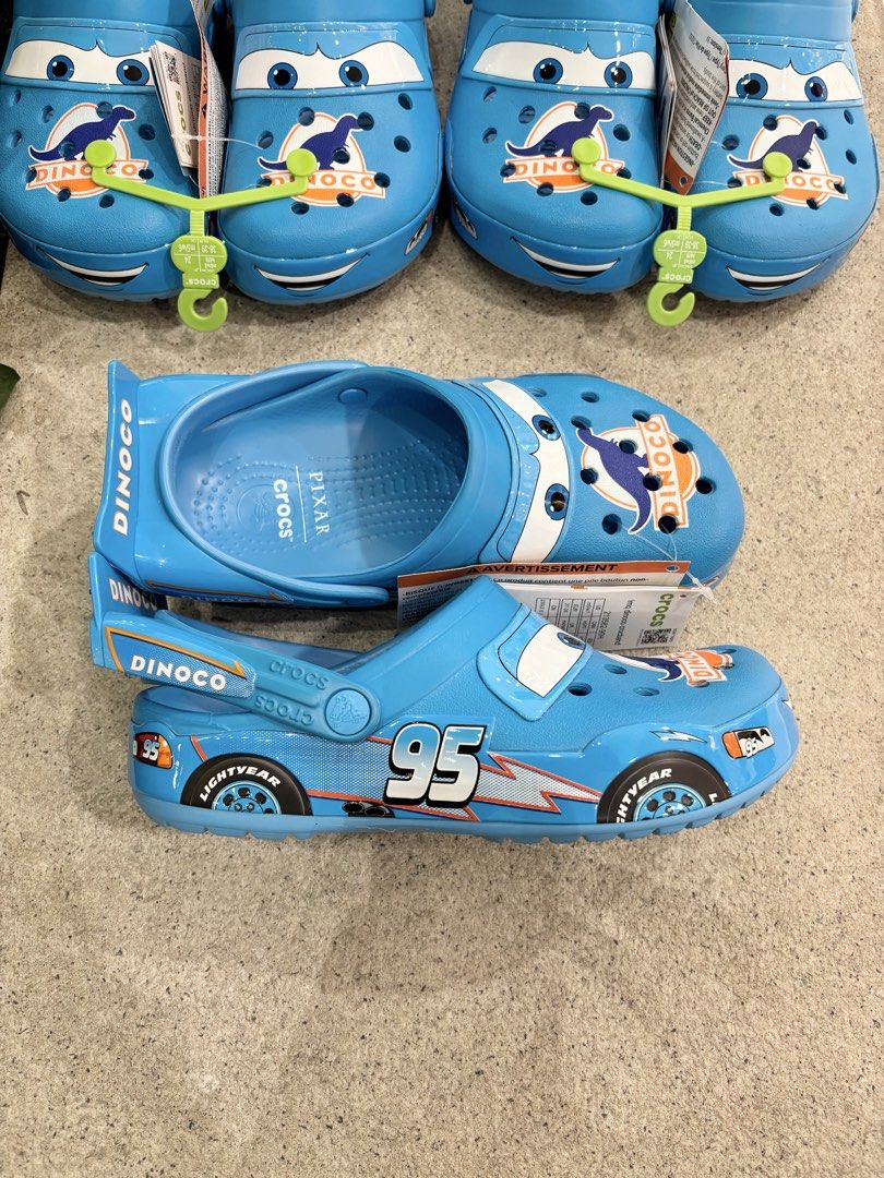 🚙Crocs x Cars “Dinoco”🚙 (Category: Slippers & Slides) located in Manila. Submitted by secret.racks (Listing ID 1462408714, Image 3). Description: 🚙Crocs x Cars “Dinoco”🚙 Available sizes: 5M/7W, 6M/8W, 7M/9W, 8M/10W, 9M/11W, & 10M/12W Brandnew 💯 Legit /Authentic ✅.
