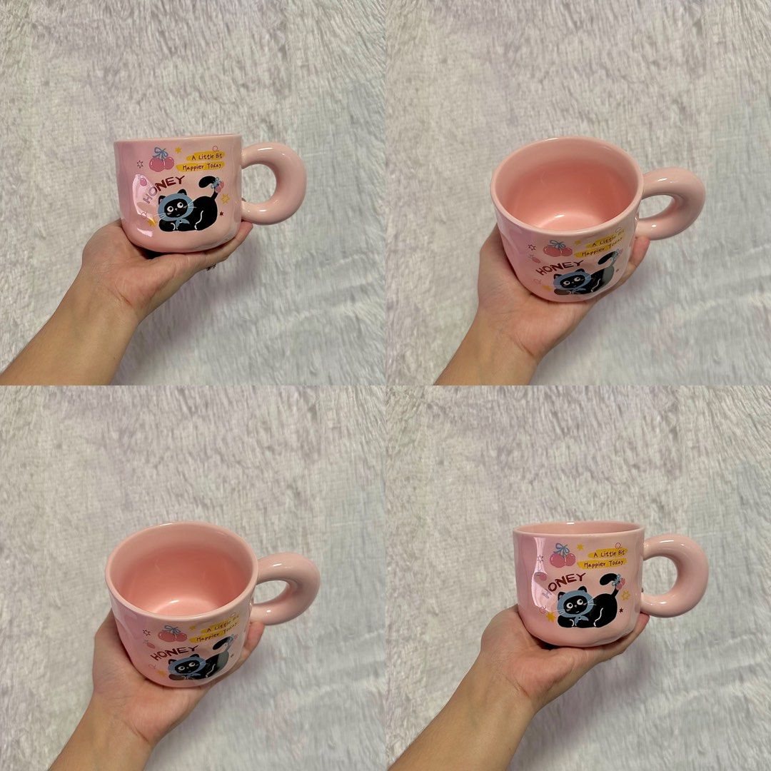Cute Ceramic Mugs (Category: Coffee & Tea Tableware) located in Quezon City. Submitted by otatop1 (Listing ID 1462432112, Image 3). Description: Adorable ceramic mugs with unique designs You can also visit our fb page for more available designs!! @Ashi's Finds on FB :).