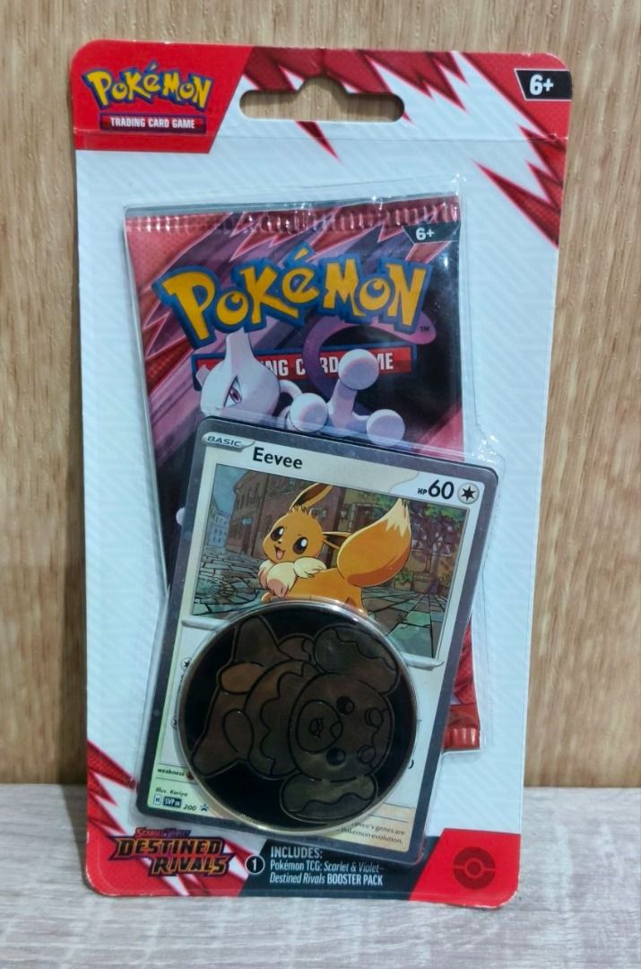 Destined Rivals Single Pack Blister [Eevee] (Category: Designer & Blind Box Toys) located in Manila. Submitted by chaelseb (Listing ID 1462437671, Image 1). Description: *market price is continuously moving feel free to offer.