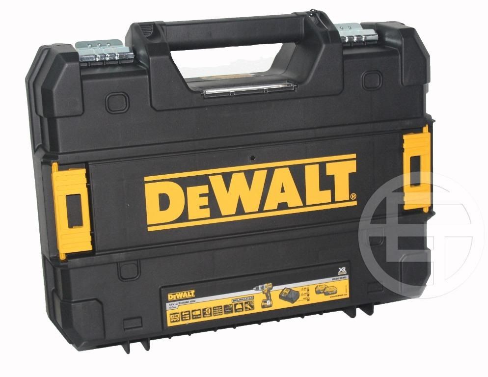 DeWalt Brushless Compact Hammer Drill (Category: Cleaning Tools & Supplies) located in Quezon City. Submitted by ultrapetronne (Listing ID 1462338146, Image 2). Description: DeWalt DCD796M2 Brushless Compact Hammer Drill Voltage: 18V Max Torque (Hard): 70Nm Max Torque(Soft): 27Nm Power Output: 460 Watt No Load Speed: 0-550/2000 rpm Beats per Minute: 0-9350/34000 bpm Battery Chemistry: XR Li-Ion Battery Type: 4.0 Ah.