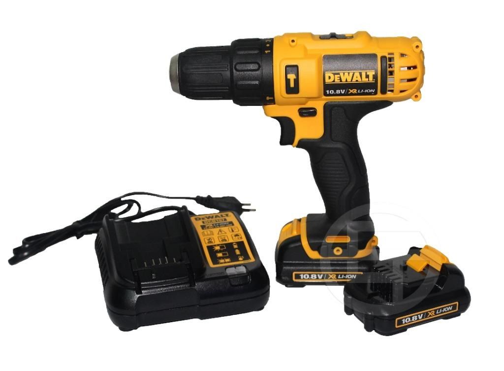 DeWalt Compact Hammer Drill (Category: Cleaning Tools & Supplies) located in Quezon City. Submitted by ultrapetronne (Listing ID 1462338798, Image 2). Description: DeWalt DCD716C2 Compact Hammer Drill Voltage: 10.8V Power Input: 180W No Load Speed: 0-400/0-1500rpm Max Torque: 30Nm Chuck Cap./ Chuck Type: 10mm Max. Drilling Capacity (Wood/Metal/Masonry): 20/10/8mm Impact Rate: 0-6000/22500bpm Battery Chemistry: XR Li-Ion Battery Type: 1.3 Ah.